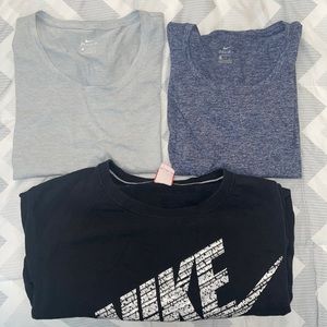 Nike sweatshirt and shirts